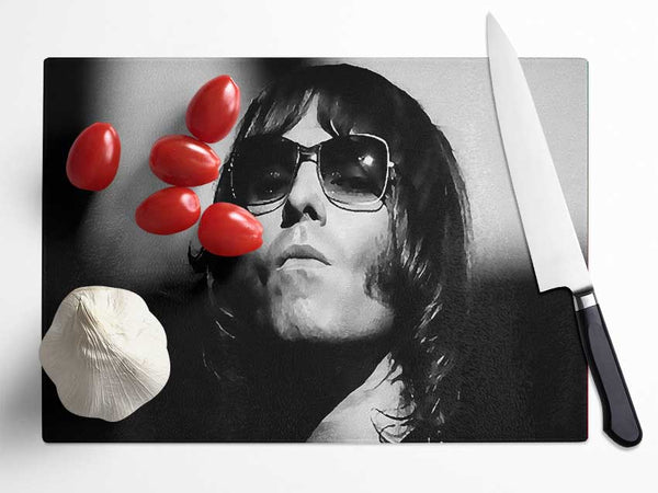 Ian Brown Shades Glass Chopping Board