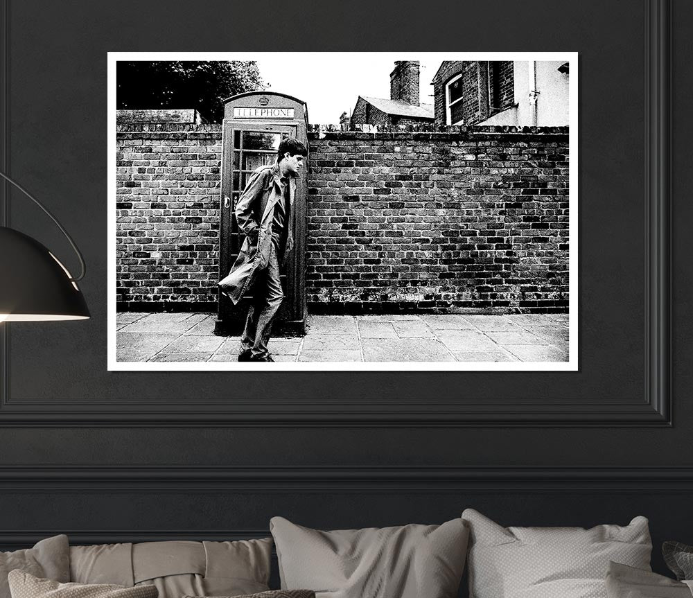 Ian Curtis Print Poster Wall Art