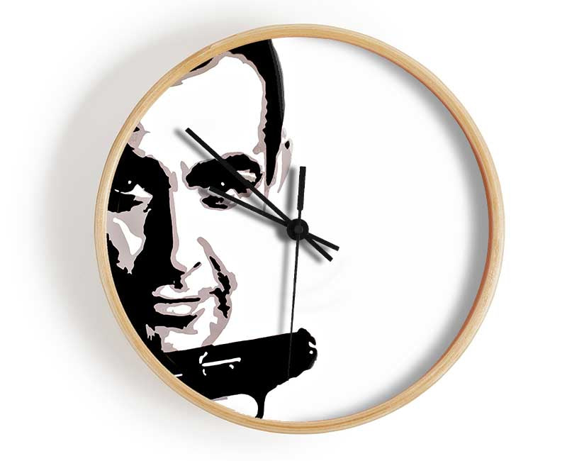 James Bond Sean Connery Clock - Wallart-Direct UK