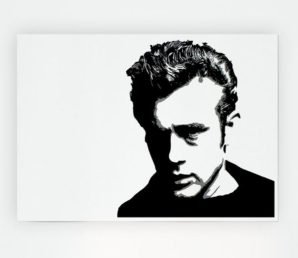 James Dean Pop Art Print Poster Wall Art