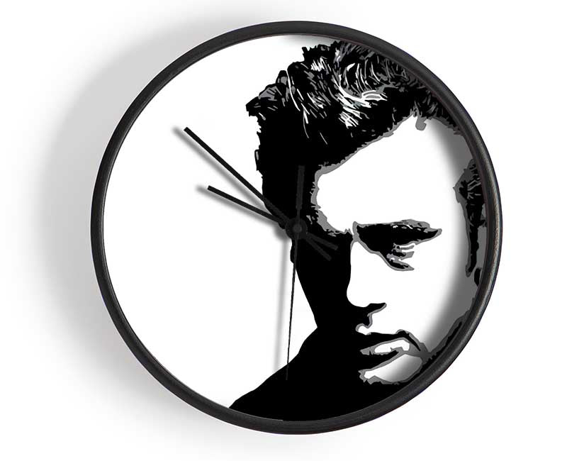 James Dean Pop Art Clock - Wallart-Direct UK