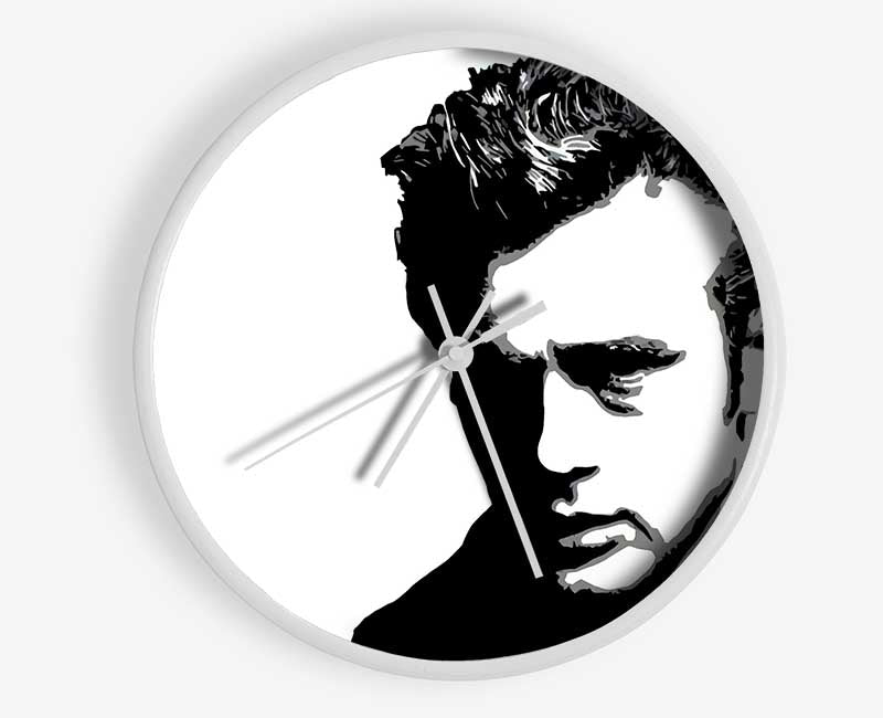 James Dean Pop Art Clock - Wallart-Direct UK