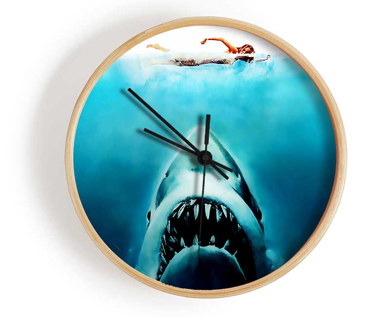 Jaws Clock - Wallart-Direct UK