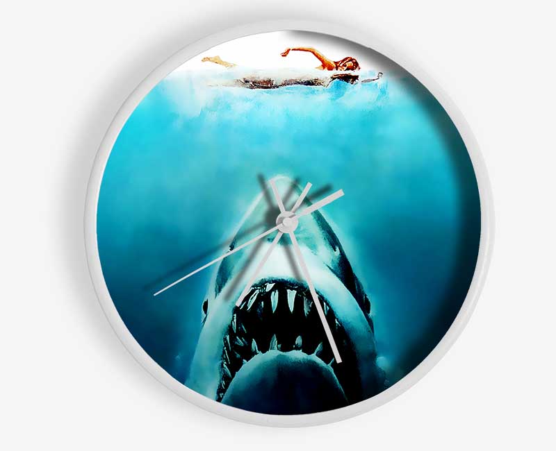 Jaws Clock - Wallart-Direct UK