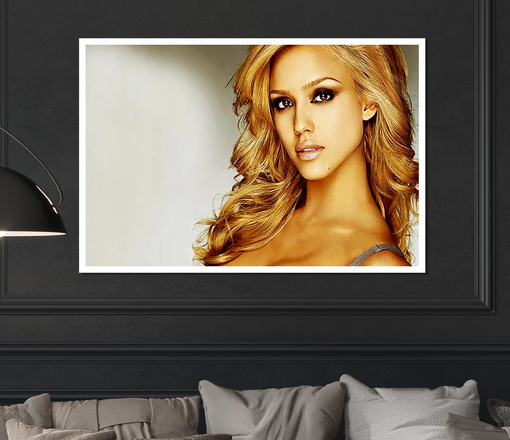 Jessica Alba Print Poster Wall Art