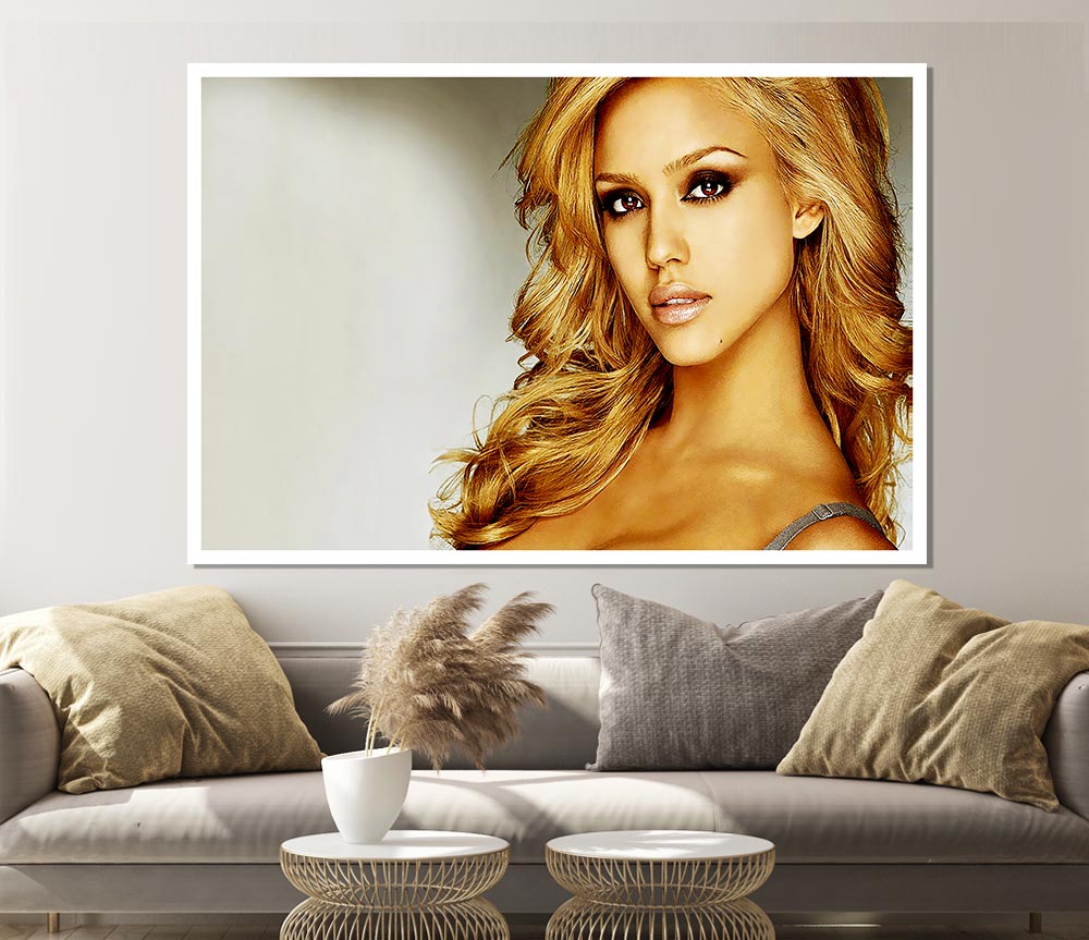 Jessica Alba Print Poster Wall Art