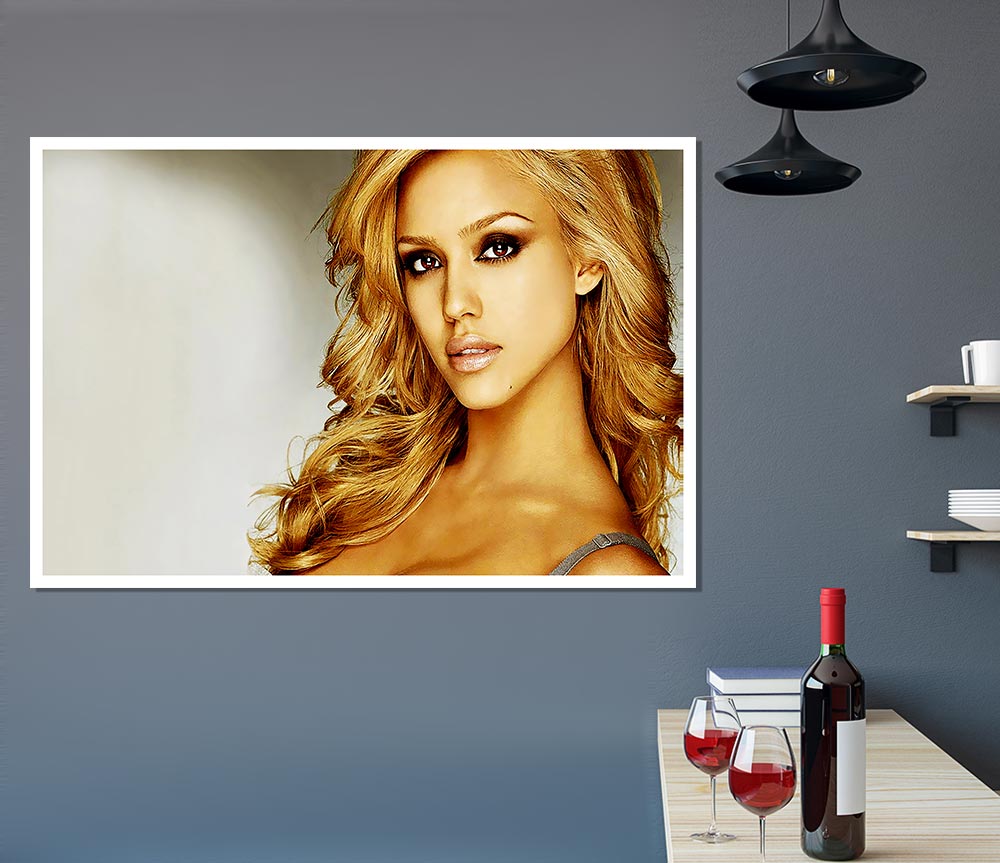 Jessica Alba Print Poster Wall Art