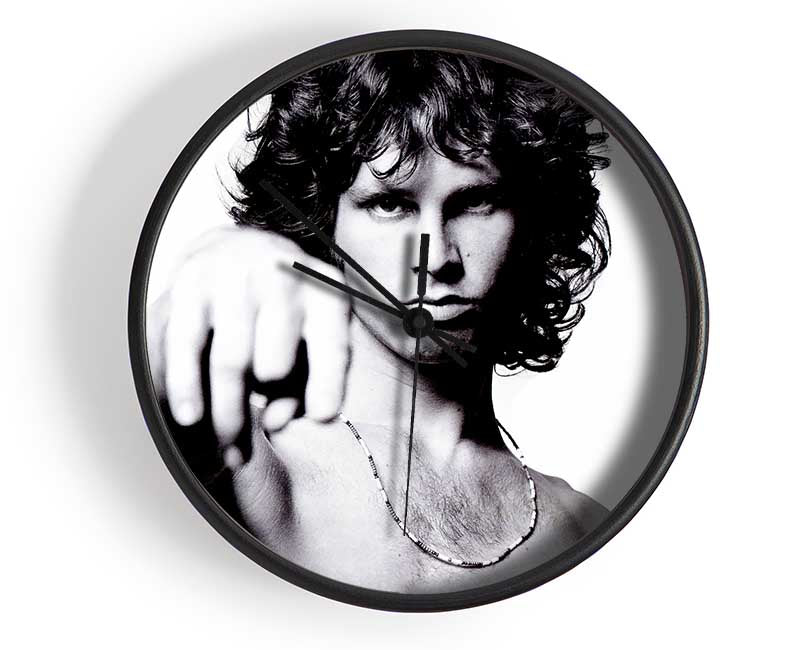 Jim Morrison Light My Fire Clock - Wallart-Direct UK