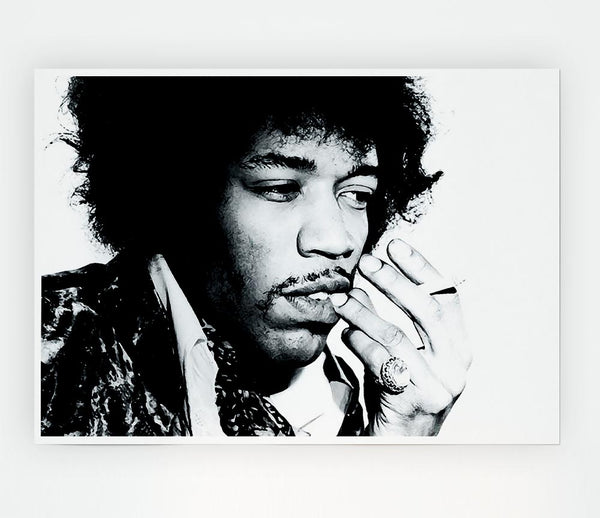 Jimi Hendrix Hey Joe Print Poster Wall Art