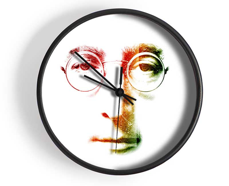 John Lennon Face Clock - Wallart-Direct UK