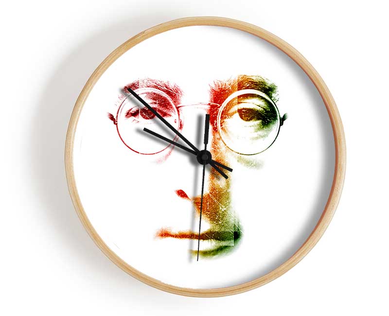 John Lennon Face Clock - Wallart-Direct UK