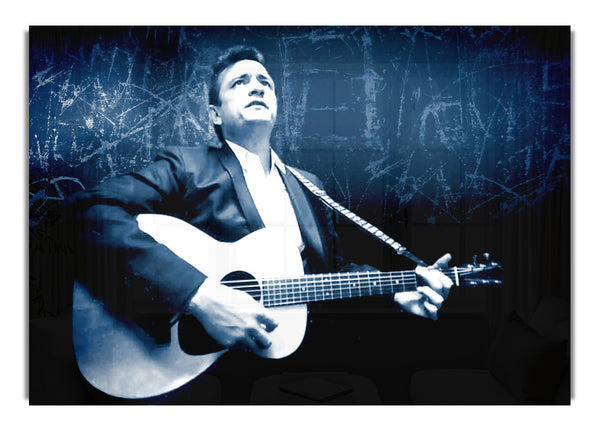 Johnny Cash Blau