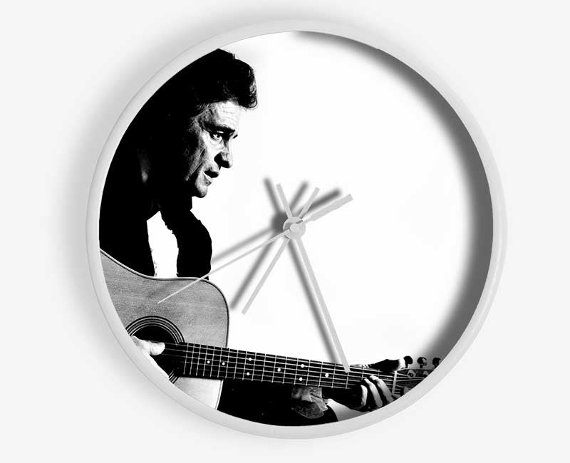 Johnny Cash Guitar Man Clock - Wallart-Direct UK