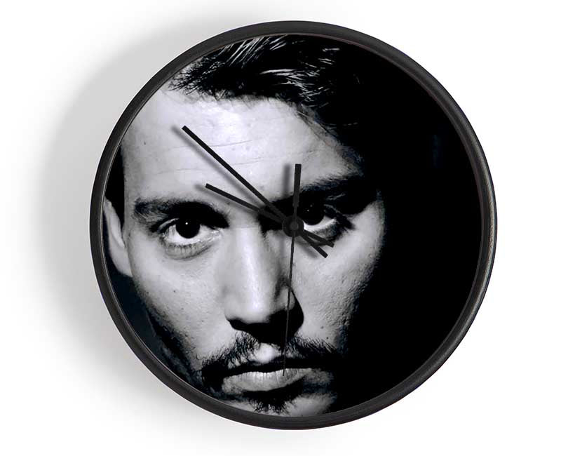 Johnny Depp Face Clock - Wallart-Direct UK