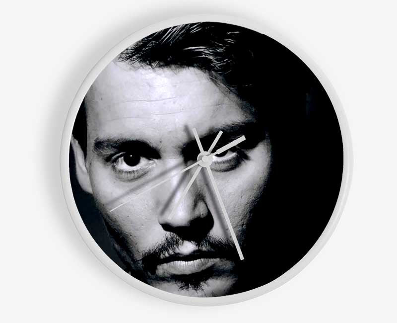 Johnny Depp Face Clock - Wallart-Direct UK