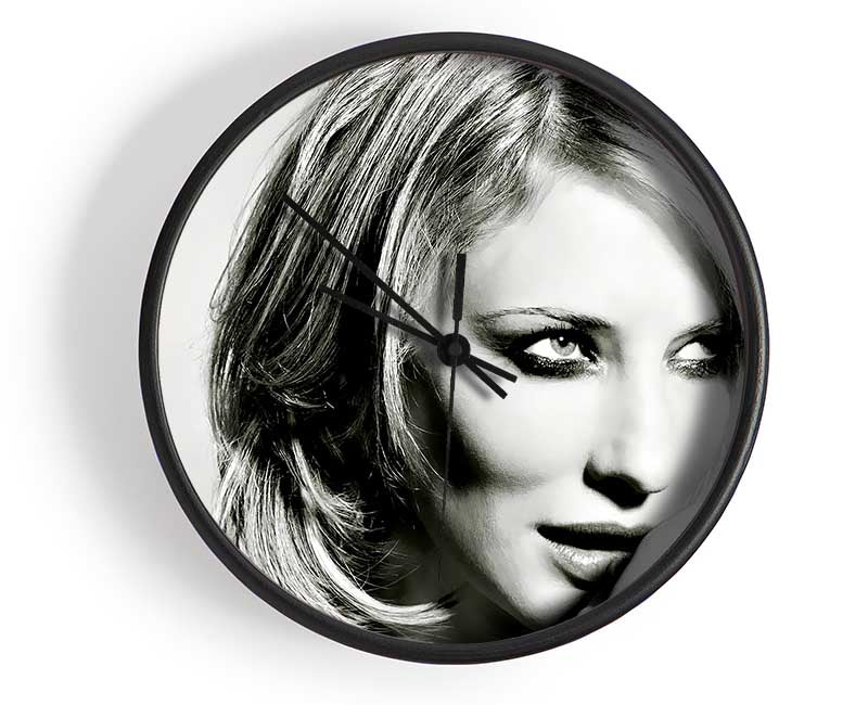 Cate Blanchett Clock - Wallart-Direct UK