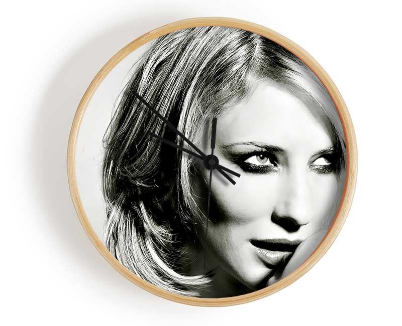 Cate Blanchett Clock - Wallart-Direct UK