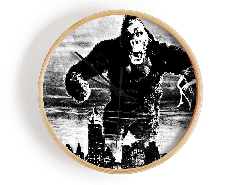 King Kong Retro Clock - Wallart-Direct UK