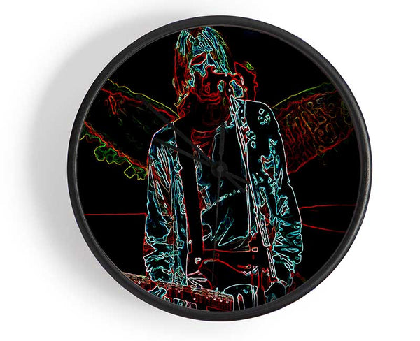 Kurt Cobain Clock - Wallart-Direct UK