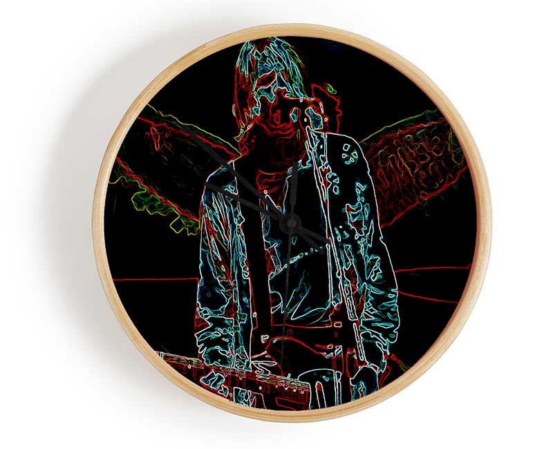 Kurt Cobain Clock - Wallart-Direct UK