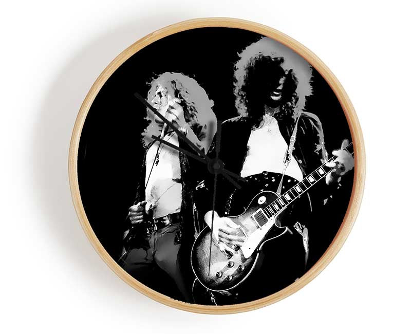 Led Zepplin On Stage Clock - Wallart-Direct UK