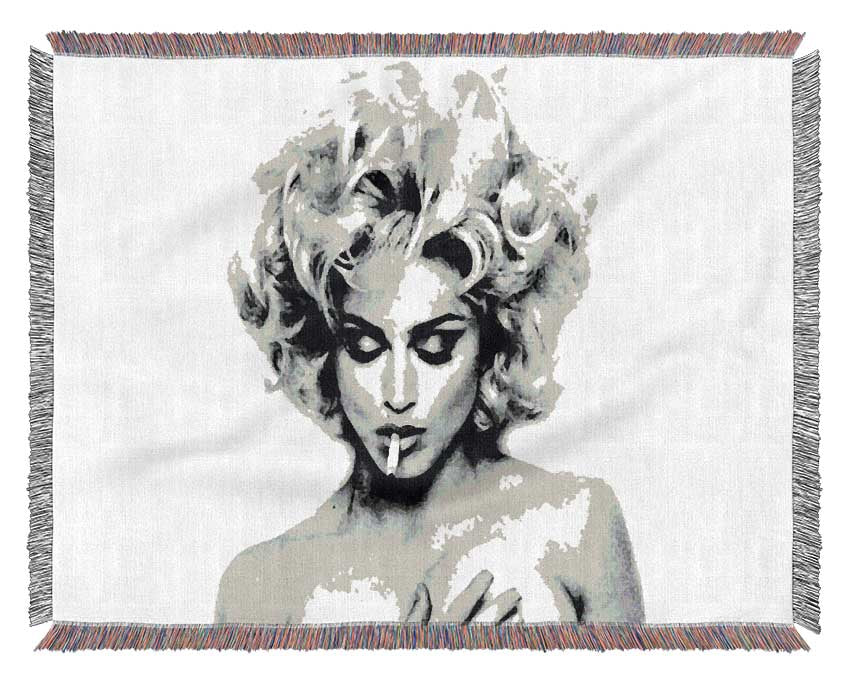 Madonna Seduction Woven Blanket