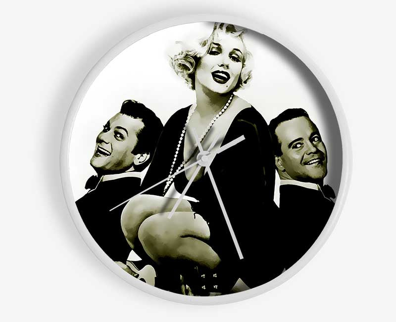 Marilyn Monroe And The Boys Clock - Wallart-Direct UK