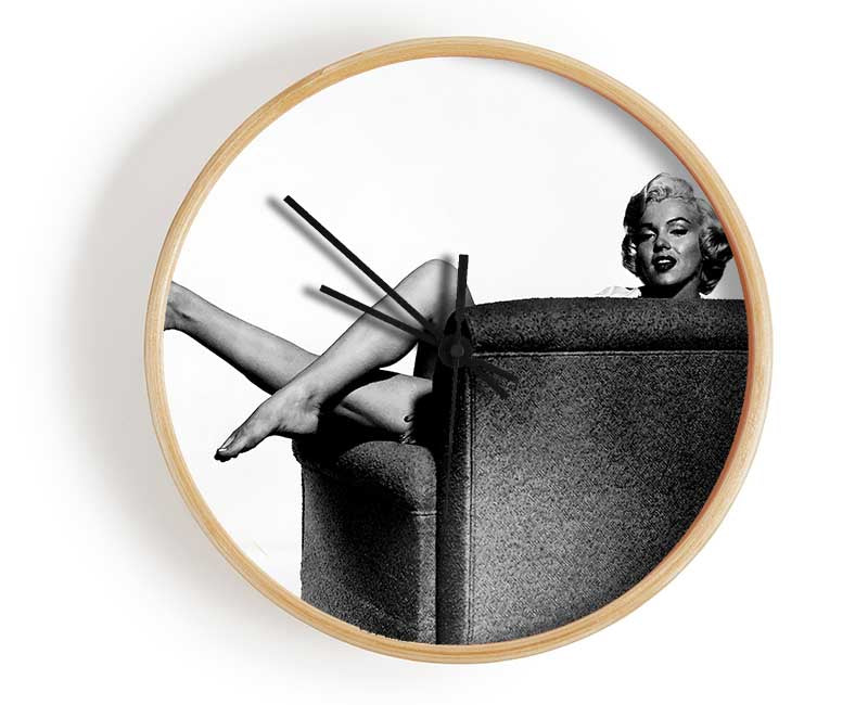 Marilyn Monroe Legs Clock - Wallart-Direct UK