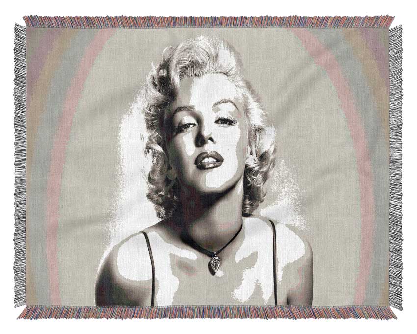 Marilyn Monroe Woven Blanket