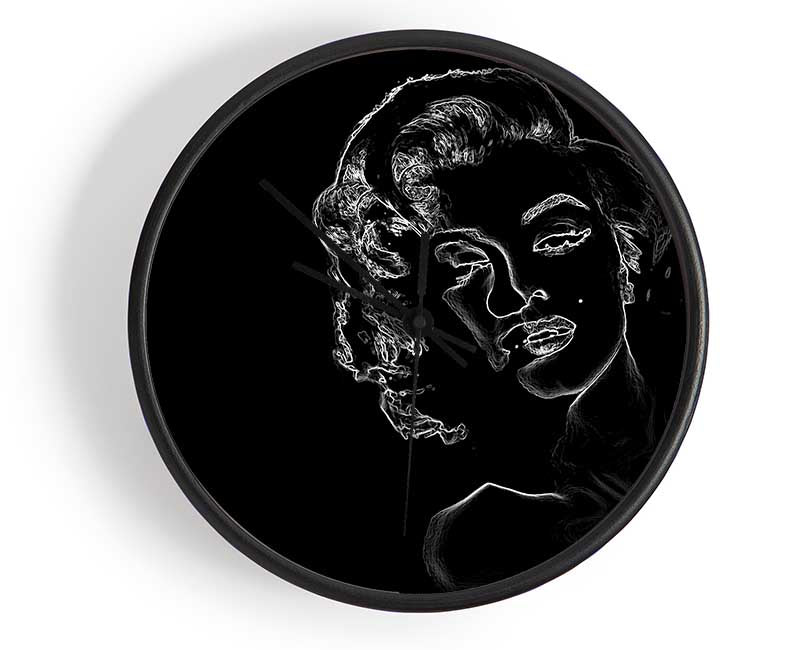 Marilyn Clock - Wallart-Direct UK