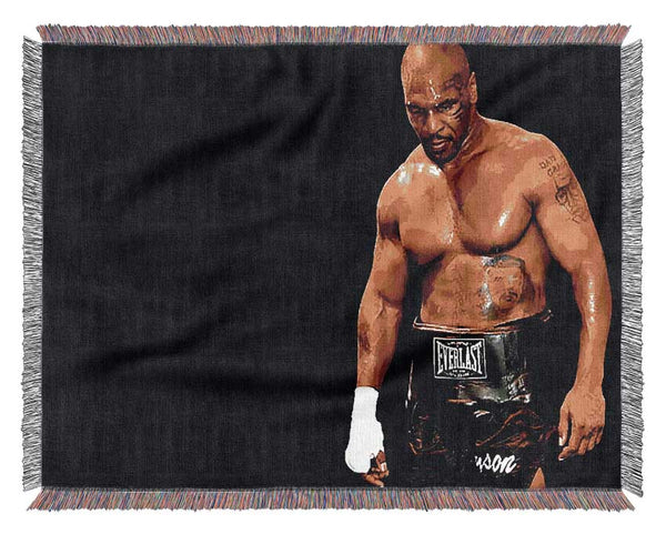 Mike Tyson Champion Woven Blanket