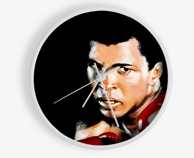 Muhammad Ali Boxing Gloves Clock - Wallart-Direct UK