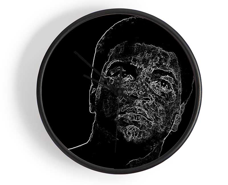 Muhammad Ali Face Clock - Wallart-Direct UK