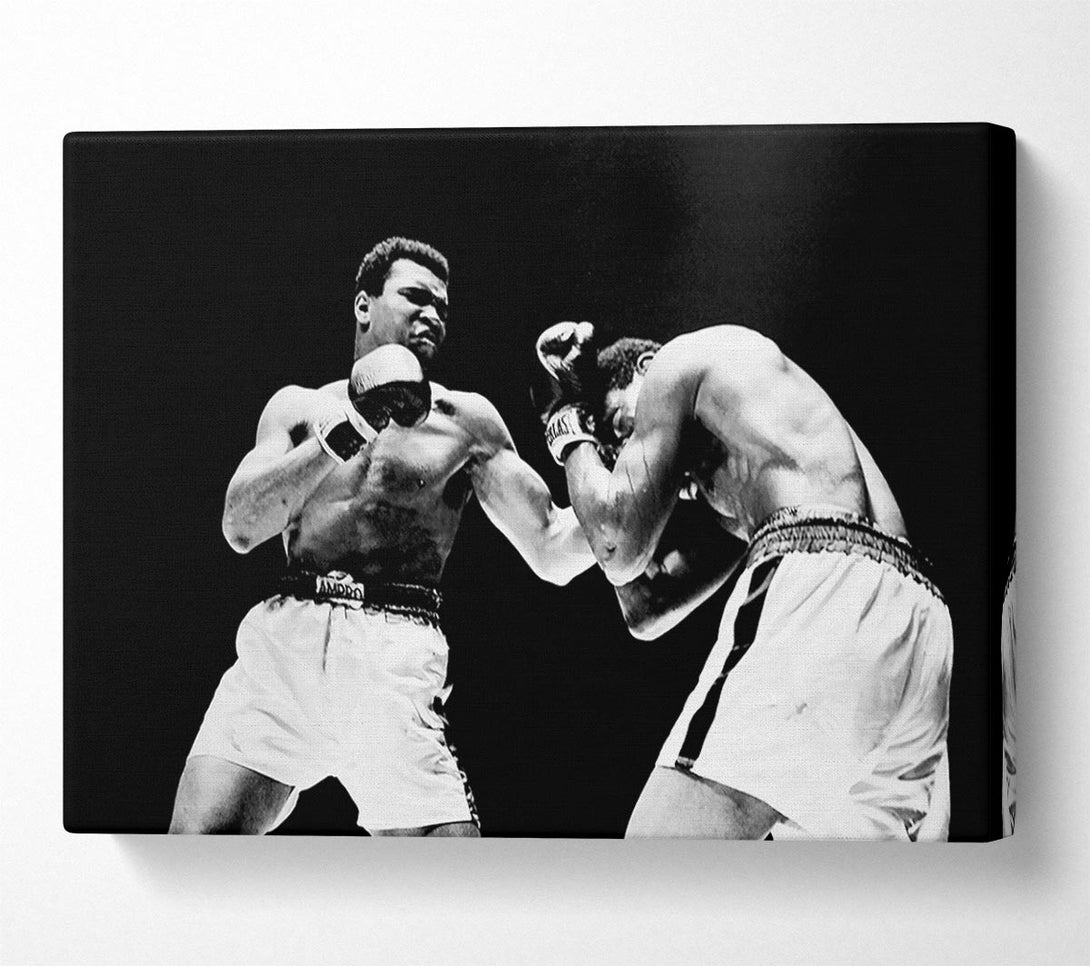 Picture of Muhammad Ali Fist Of Power Canvas Print Wall Art