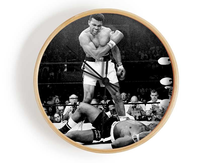 Muhammad Ali Knockout Clock - Wallart-Direct UK