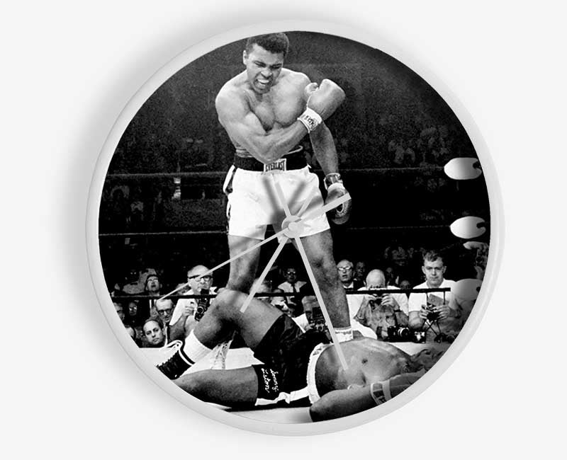 Muhammad Ali Knockout Clock - Wallart-Direct UK