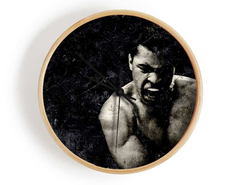 Muhammad Ali Power Clock - Wallart-Direct UK