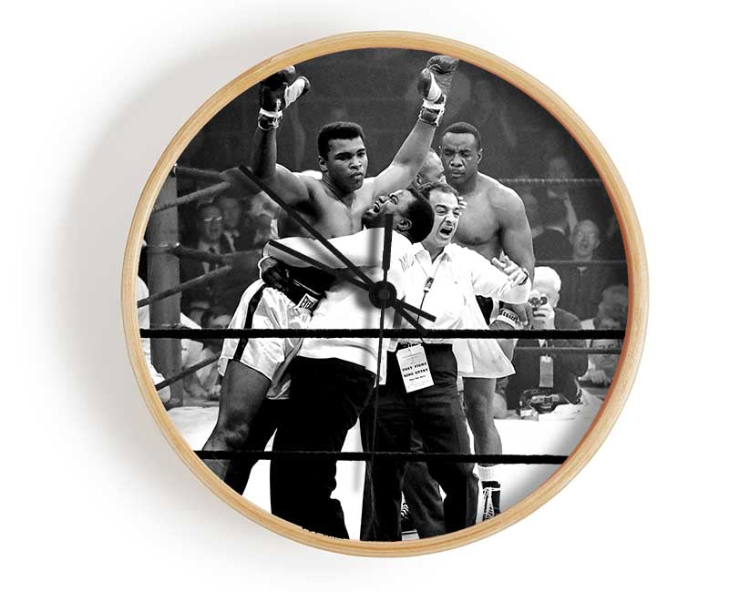 Muhammad Ali Victory Clock - Wallart-Direct UK