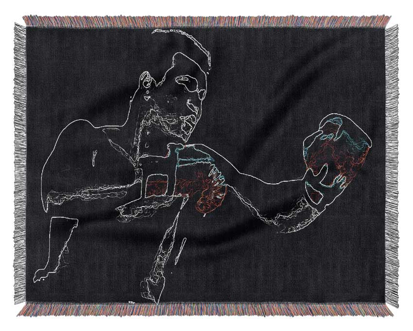 Muhammad Ali Woven Blanket