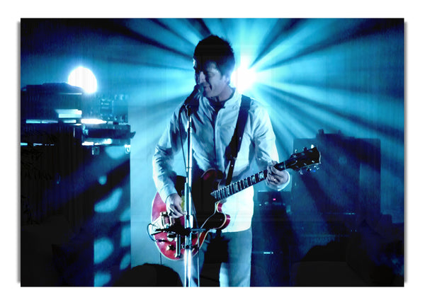 Noel Gallagher Blaues Licht