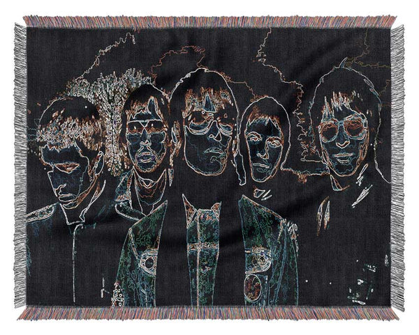 Oasis All My People Woven Blanket