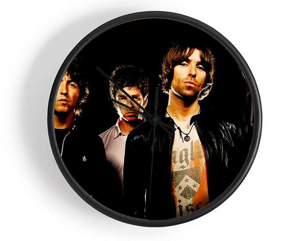 Oasis Champaign Supernova Clock - Wallart-Direct UK