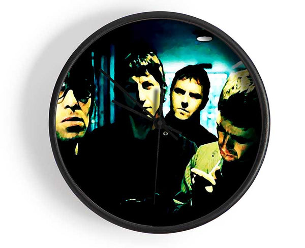 Oasis Lift Liam n Noel Clock - Wallart-Direct UK