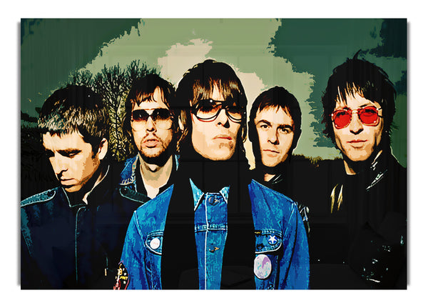 Oasis Pop Art Farbe