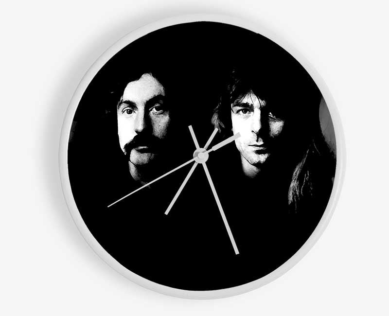 Pink Floyd Early Days B n W Clock - Wallart-Direct UK