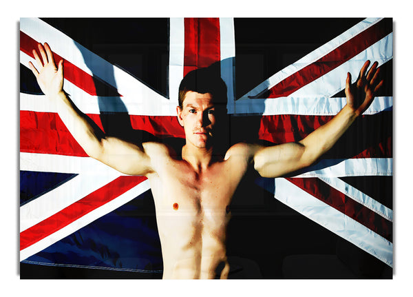 Ricky Hatton Britische Flagge