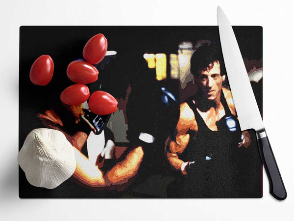 Rocky Training Glass Chopping Board