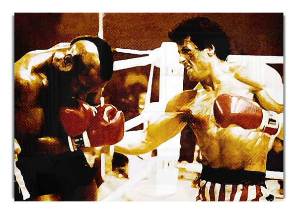 Rocky III im Ring mit Mr. T.