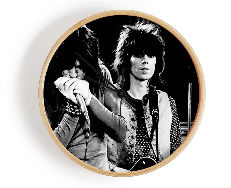 Rolling Stones Early Days On Stage Clock - Wallart-Direct UK