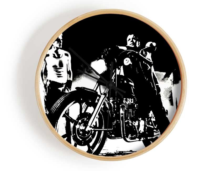 Rumble Fish Clock - Wallart-Direct UK